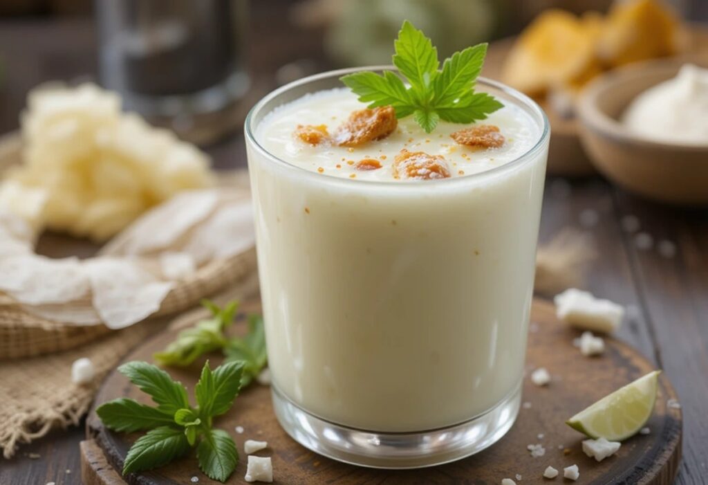 What Does the Cold Yogurt Drink Crossword Clue Mean?