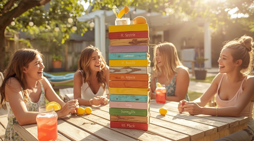 Where to Shop Sunnylife Giant Jumbling Tower Online